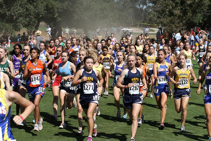 2010 SInv D1-206.JPG - 2010 Stanford Cross Country Invitational, September 25, Stanford Golf Course, Stanford, California.